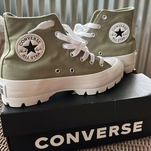 Converse High 'Light Field Surplus' Platform Sneakers